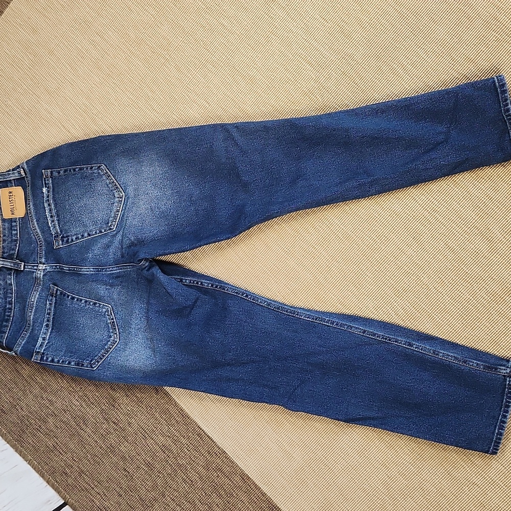 Hollister Curvy High-Rise Mom Jean Distressed Vintage Stretch W26 L27 3R - Picture 10 of 11